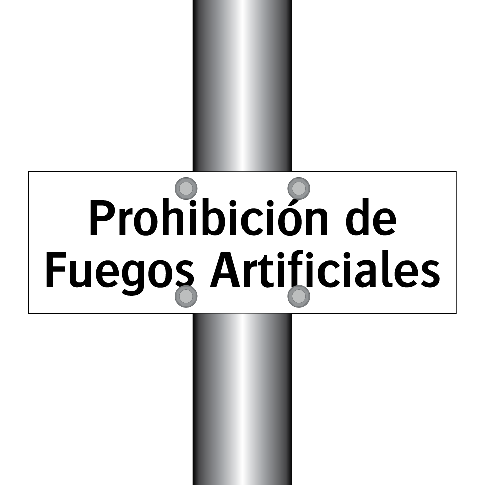 Prohibición de Fuegos Artificiales