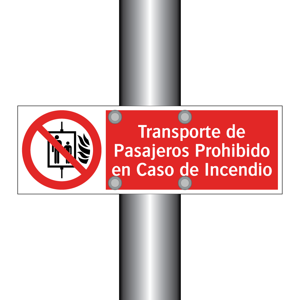 Transporte de Pasajeros Prohibido en Caso de Incendio