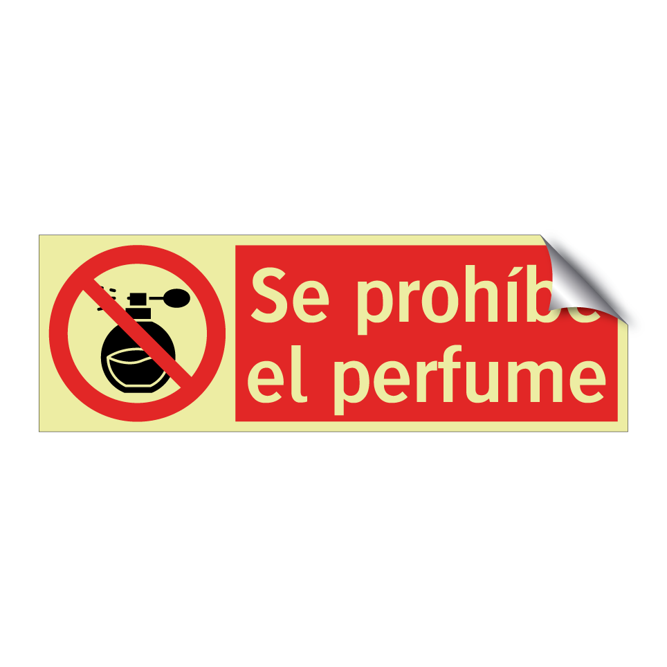 Se prohíbe el perfume