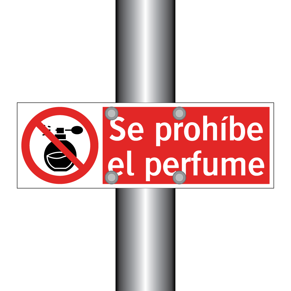 Se prohíbe el perfume