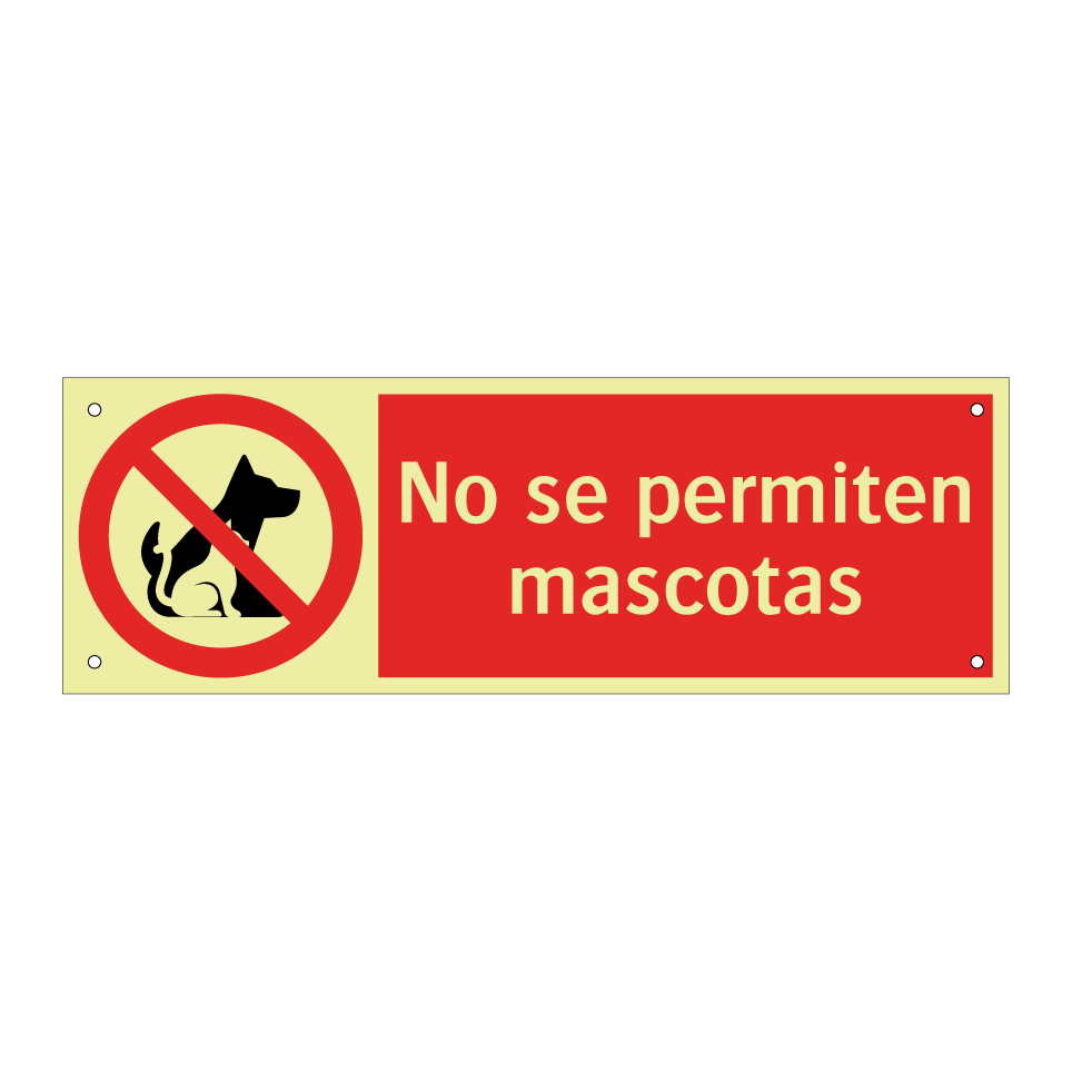 No se permiten mascotas