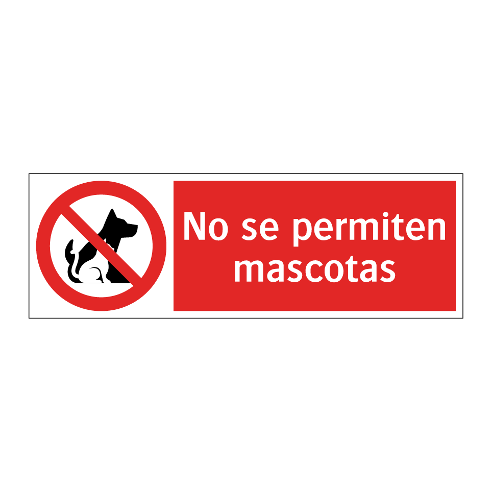 No se permiten mascotas
