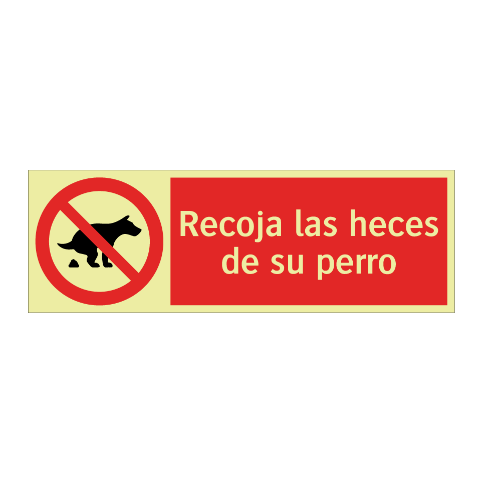 Recoja las heces de su perro