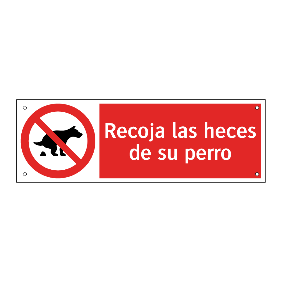Recoja las heces de su perro