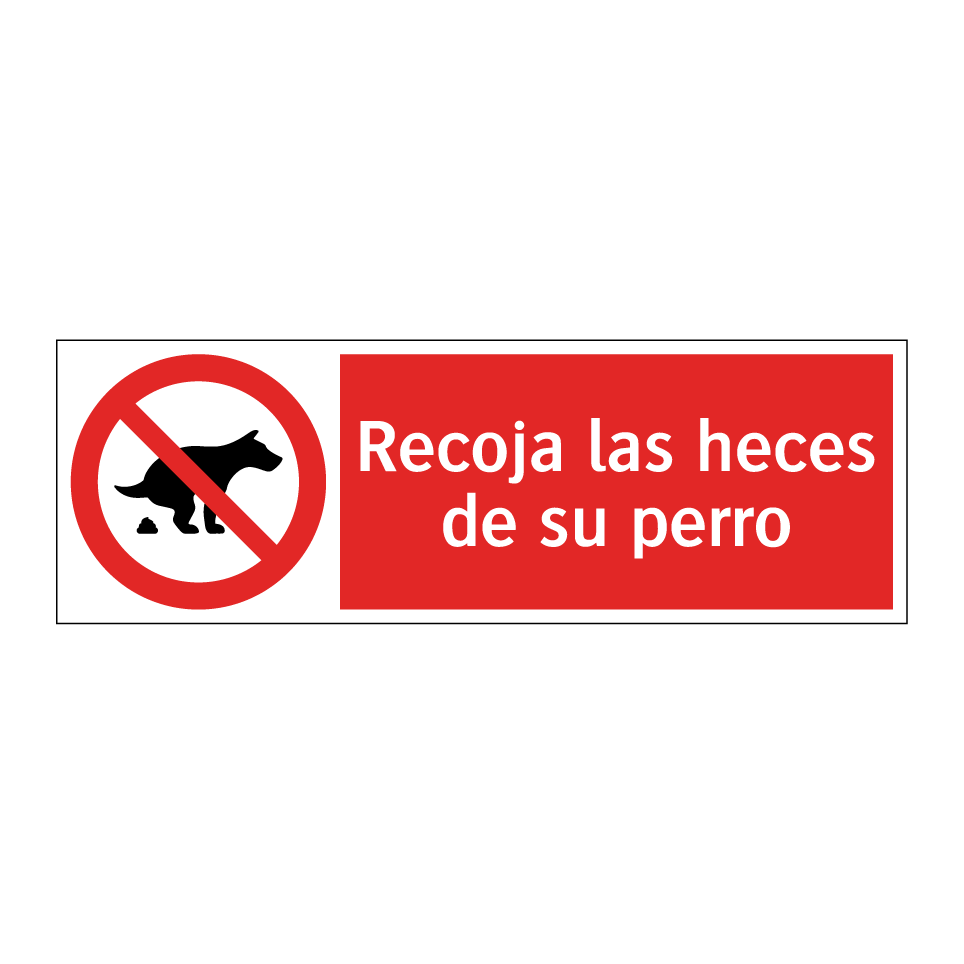 Recoja las heces de su perro