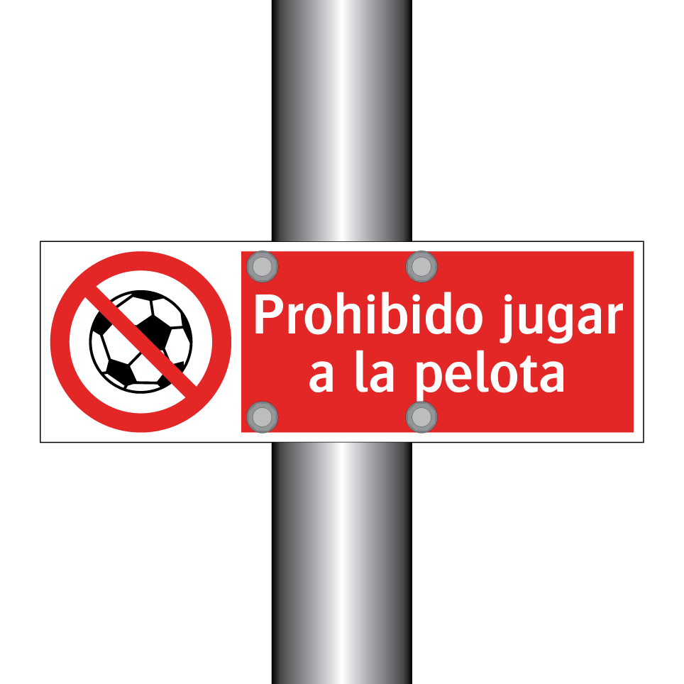 Prohibido jugar a la pelota
