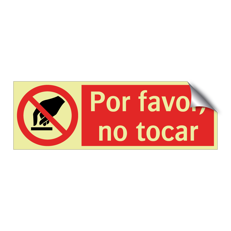 Por favor, no tocar