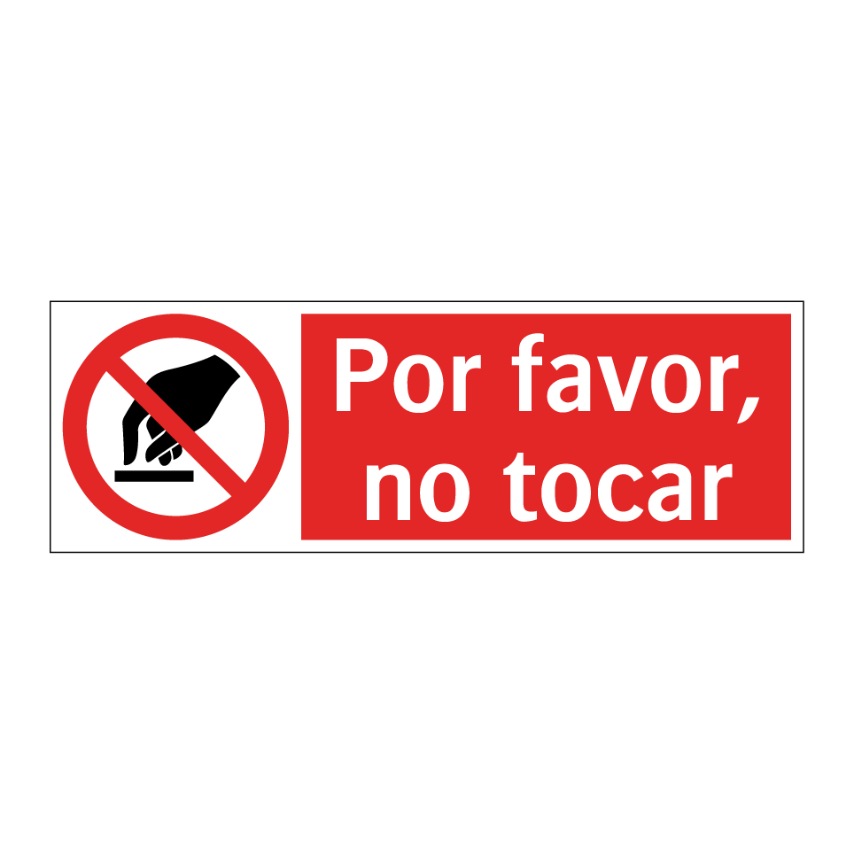 Por favor, no tocar