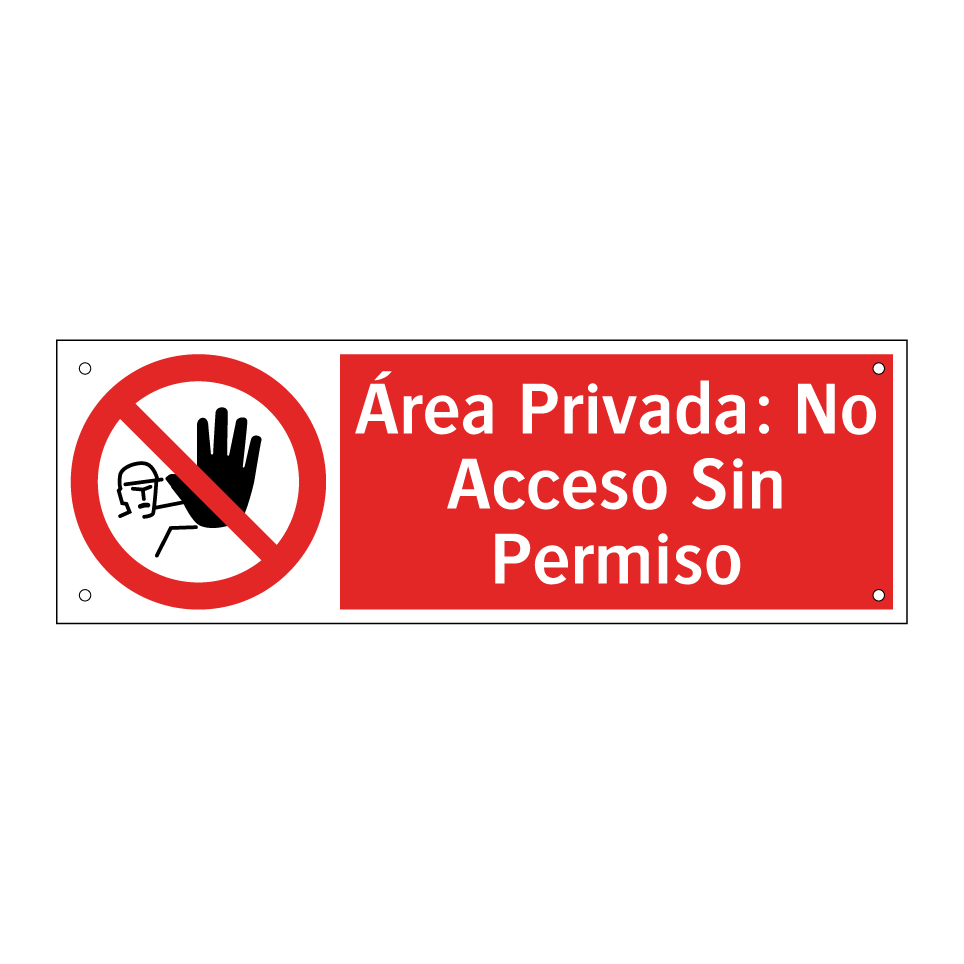 Área Privada: No Acceso Sin Permiso