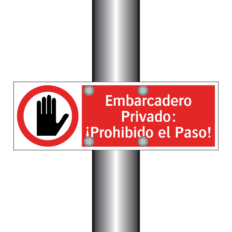 Embarcadero Privado: ¡Prohibido el Paso!
