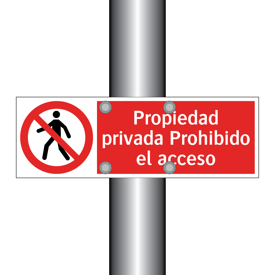 Propiedad privada Prohibido el acceso