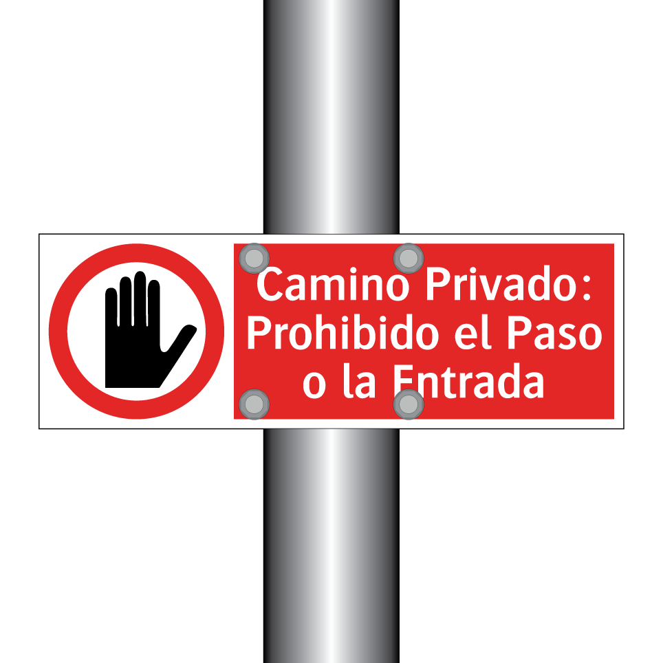 Camino Privado: Prohibido el Paso o la Entrada