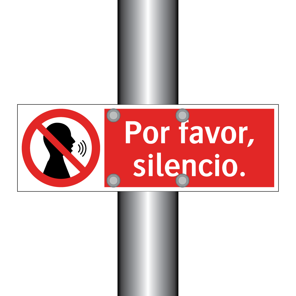 Por favor, silencio.