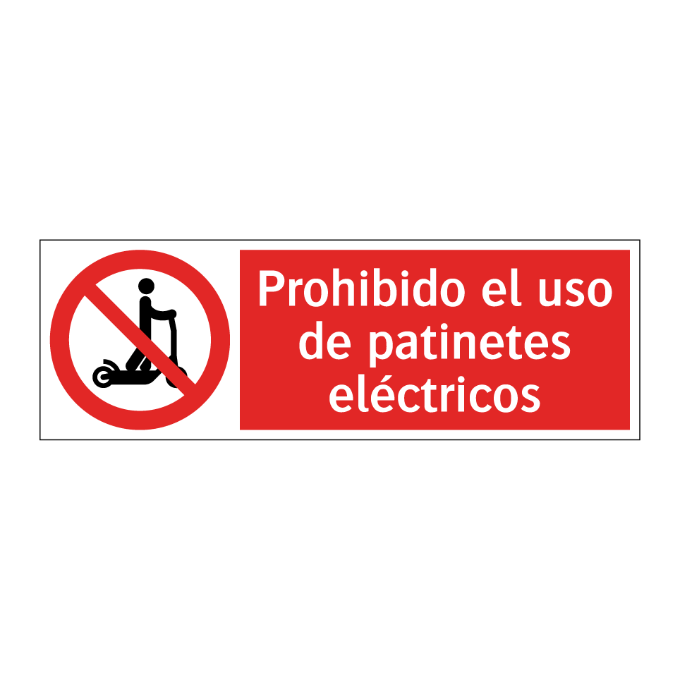 Prohibido el uso de patinetes eléctricos