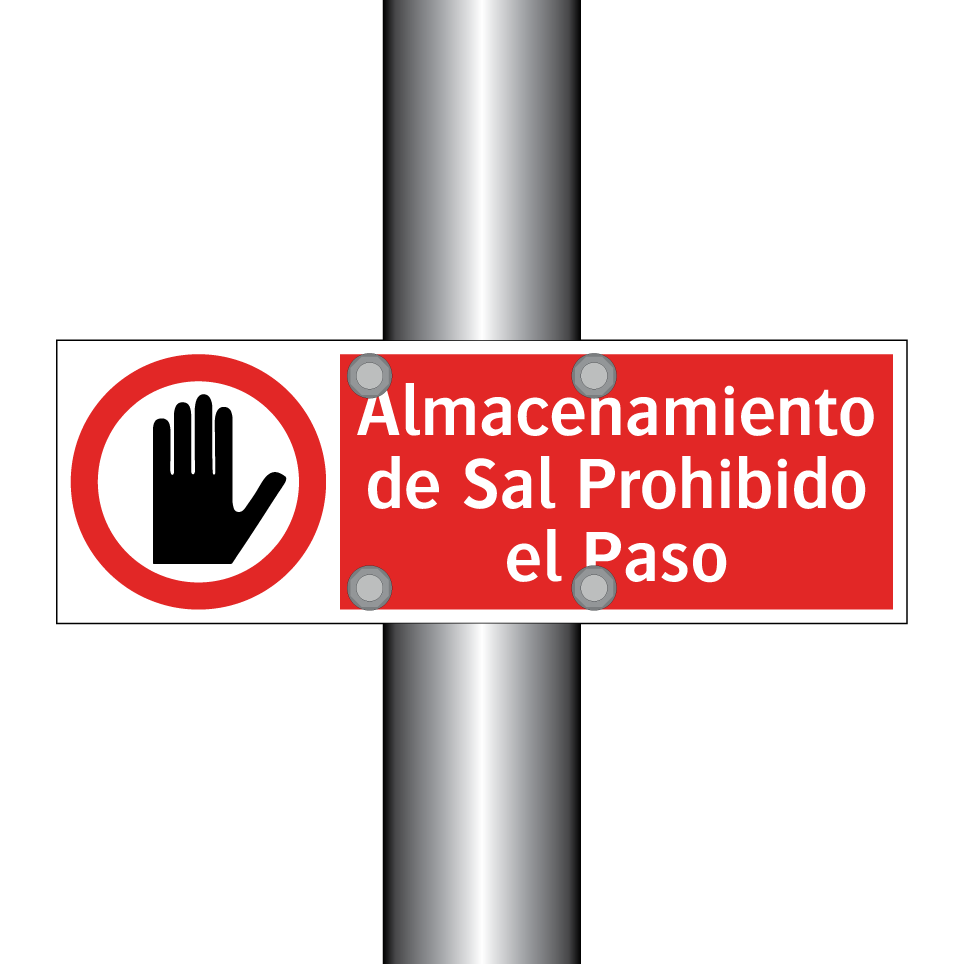 Almacenamiento de Sal Prohibido el Paso