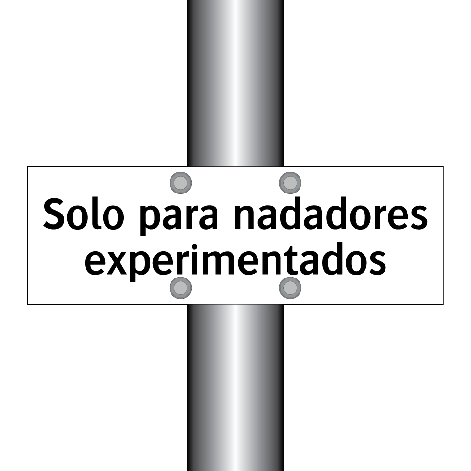 Solo para nadadores experimentados