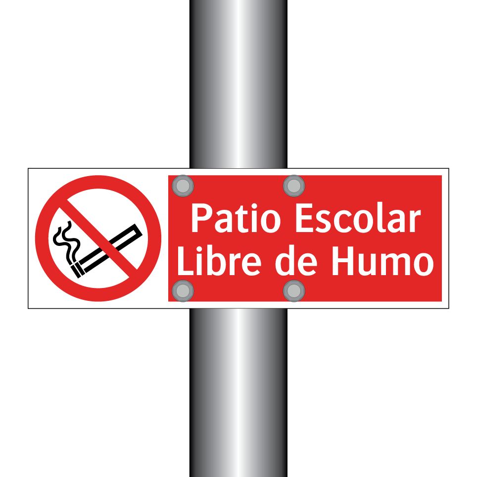 Patio Escolar Libre de Humo