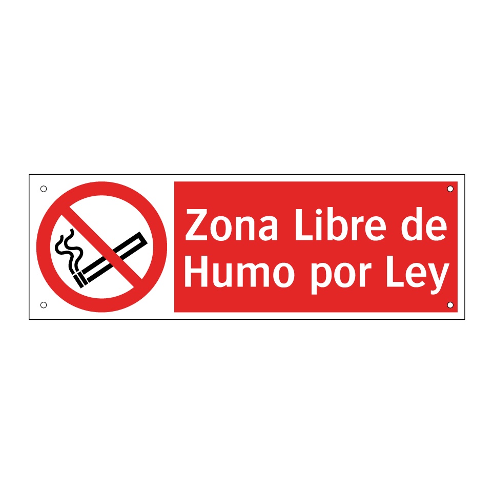 Zona Libre de Humo por Ley