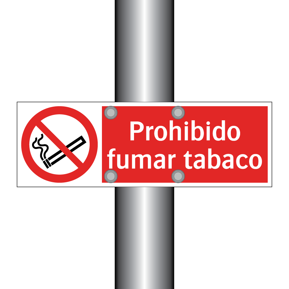 Prohibido fumar tabaco