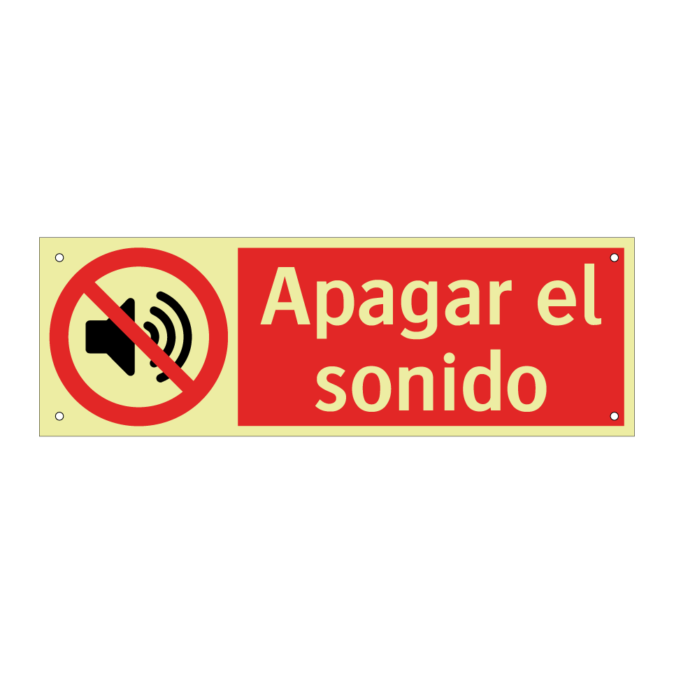 Apagar el sonido