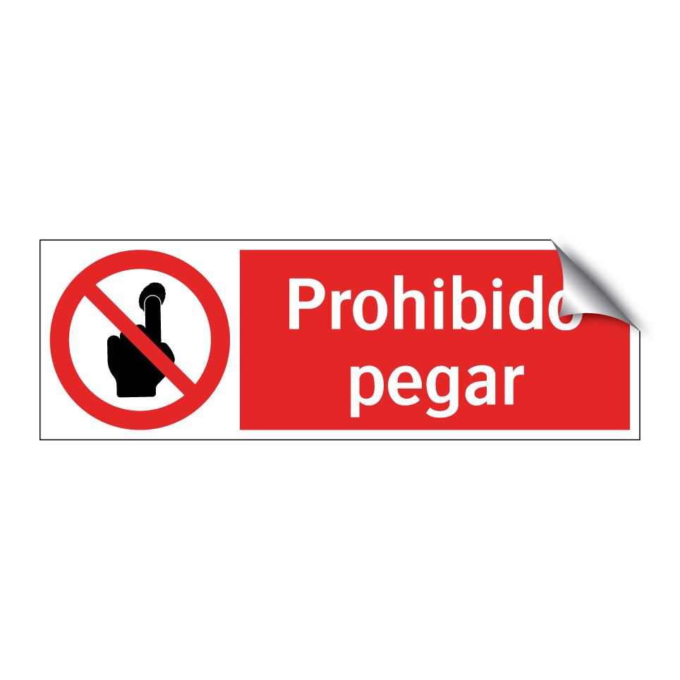 Prohibido pegar