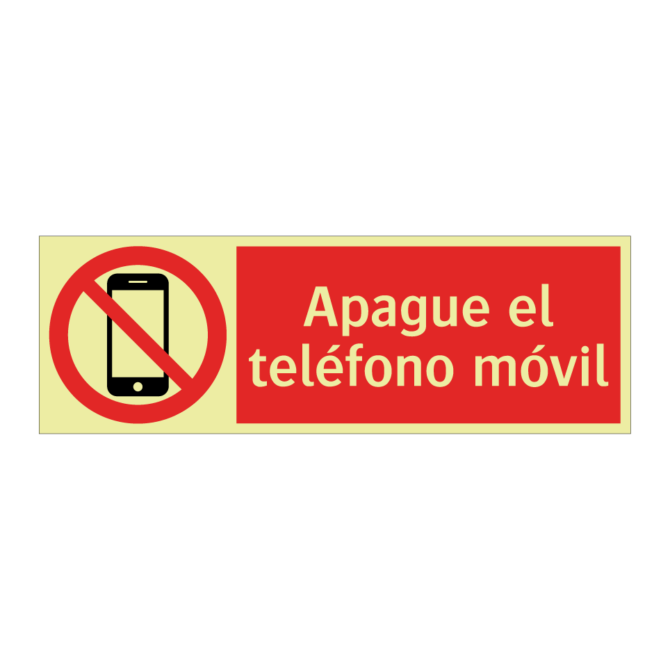 Apague el teléfono móvil