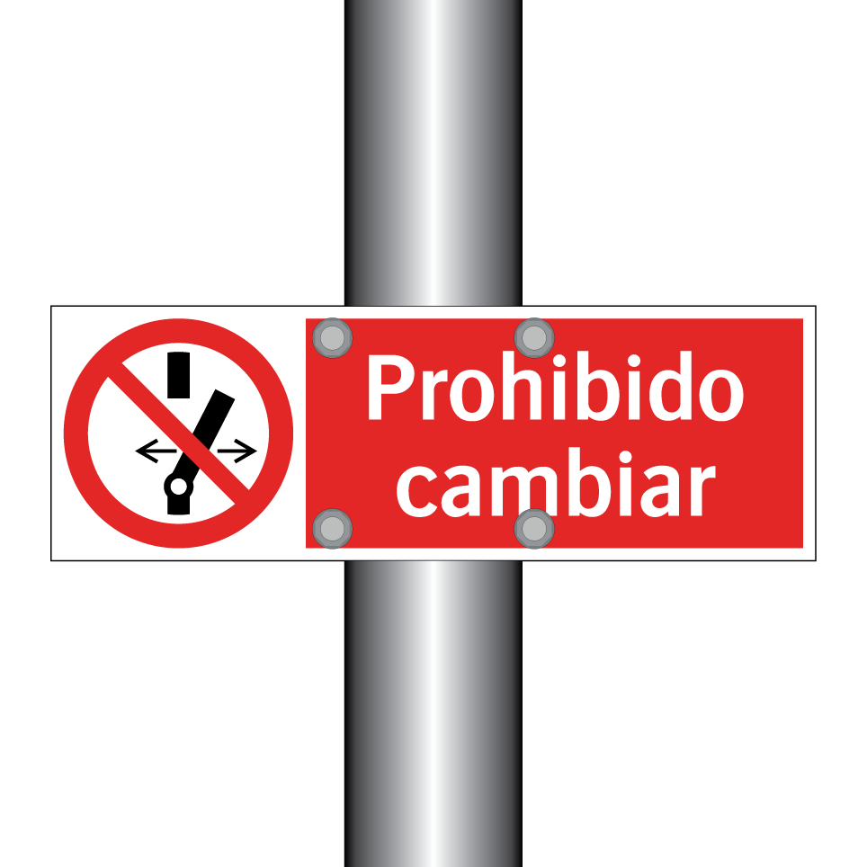 Prohibido cambiar