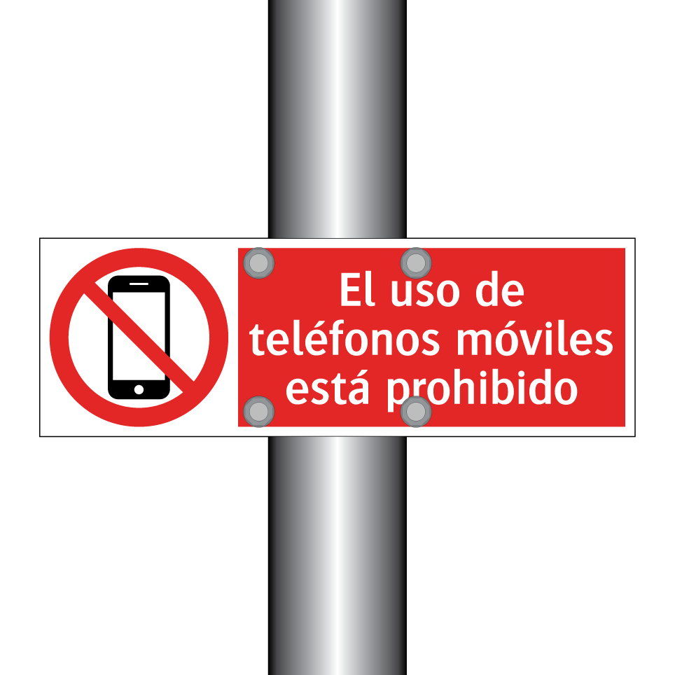 El uso de teléfonos móviles está prohibido