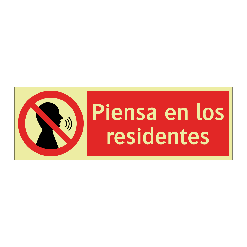 Piensa en los residentes