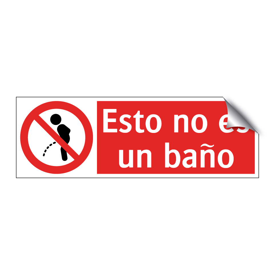 Esto no es un baño