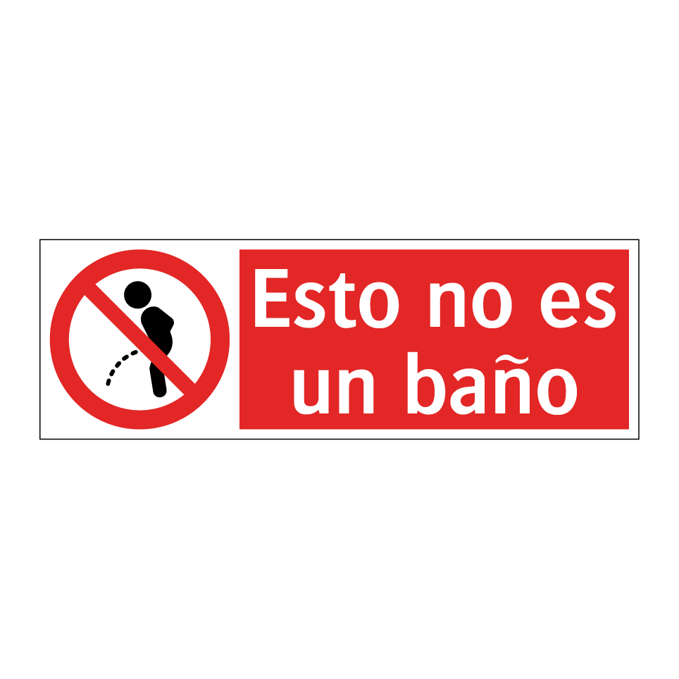 Esto no es un baño