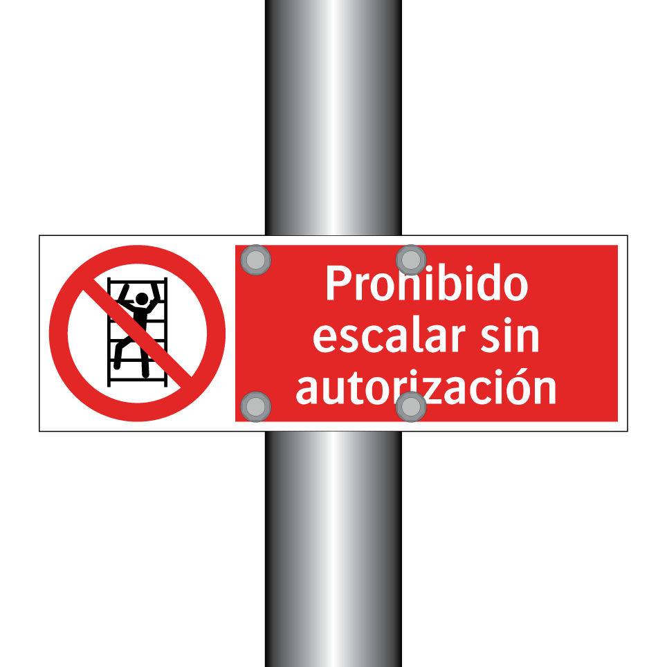 Prohibido escalar sin autorización