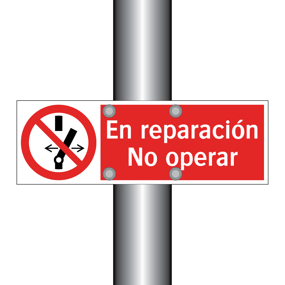 En reparación No operar