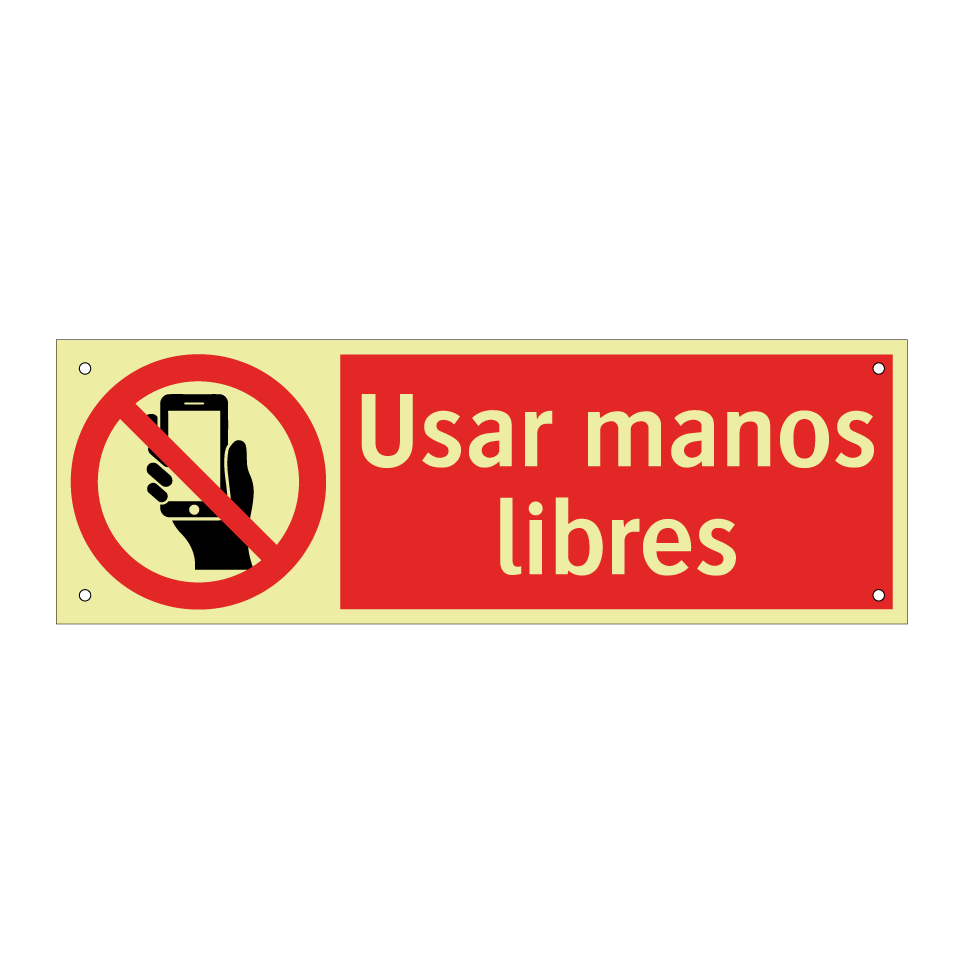 Usar manos libres