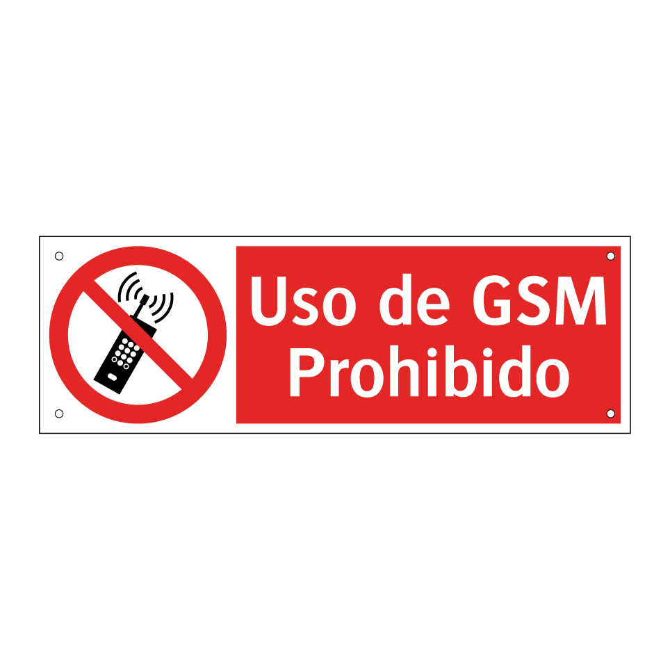 Uso de GSM Prohibido