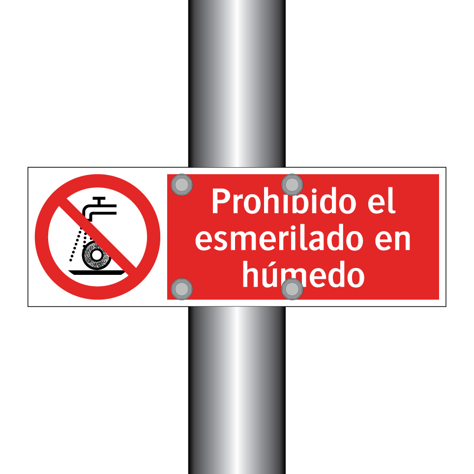 Prohibido el esmerilado en húmedo
