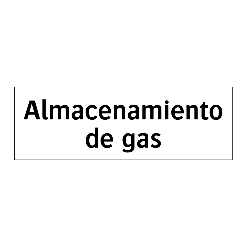 Almacenamiento de gas