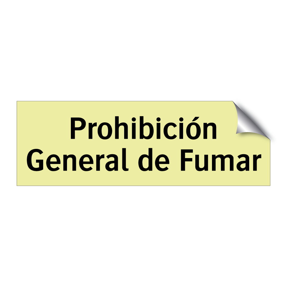 Prohibición General de Fumar