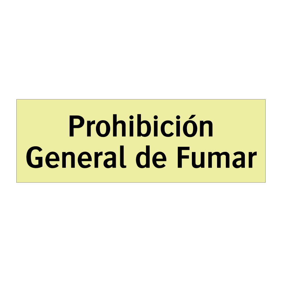 Prohibición General de Fumar