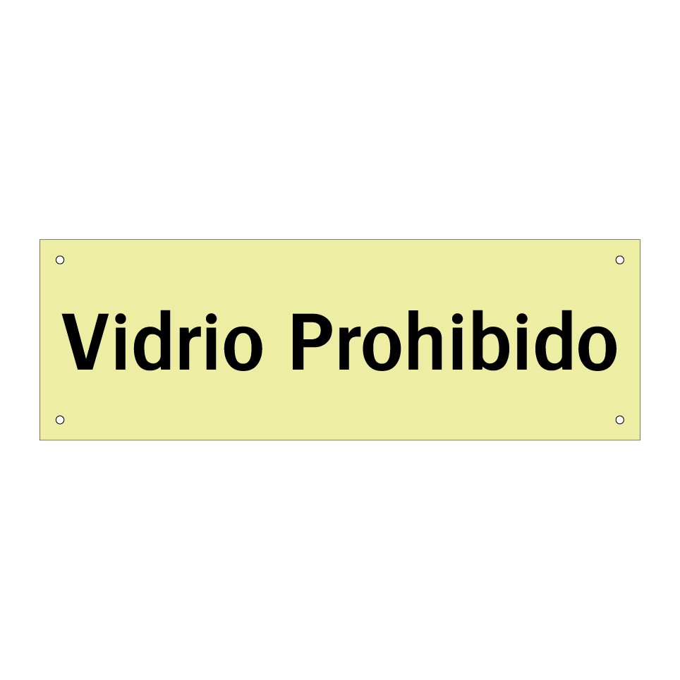 Vidrio Prohibido