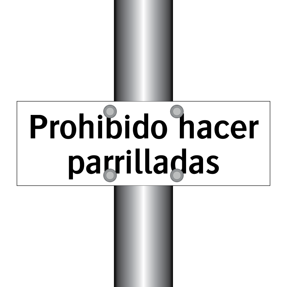 Prohibido hacer parrilladas