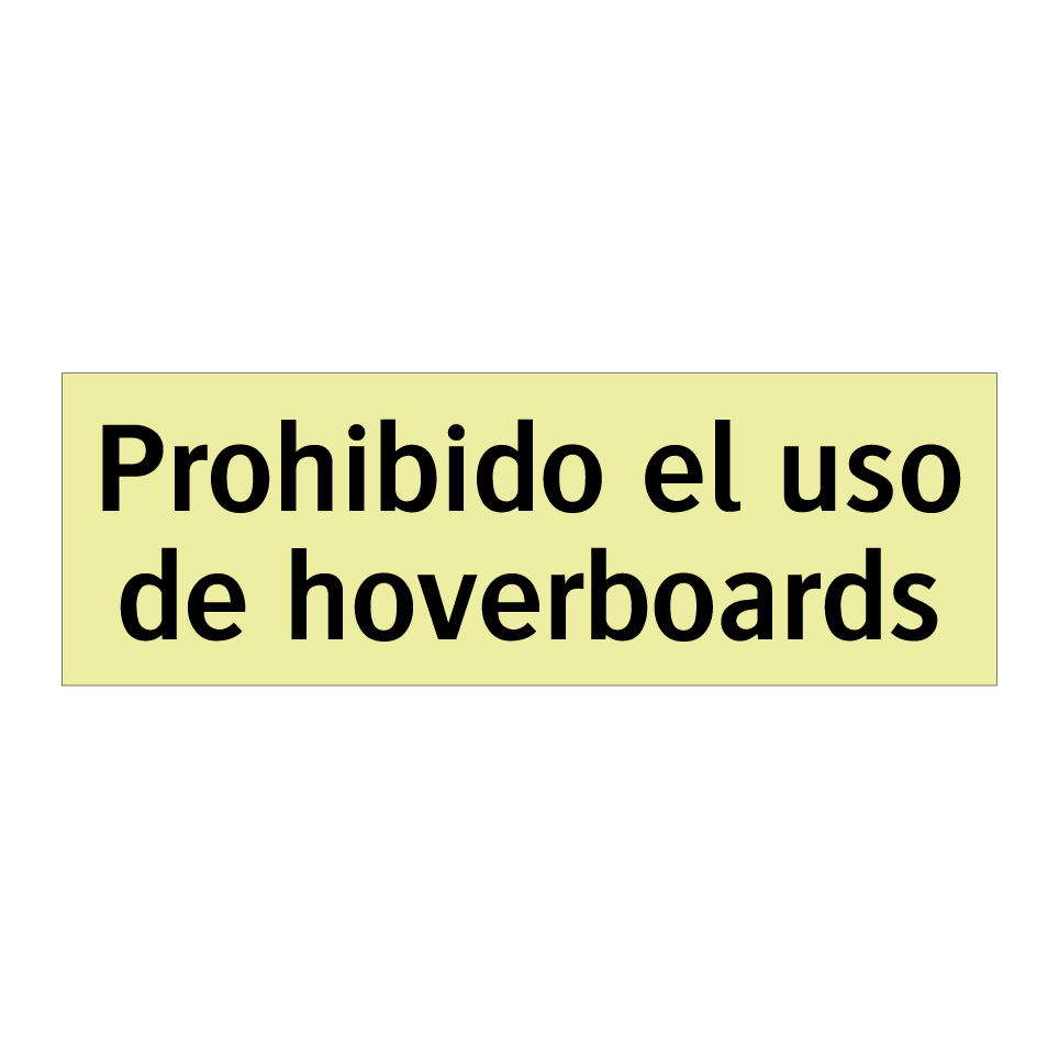 Prohibido el uso de hoverboards