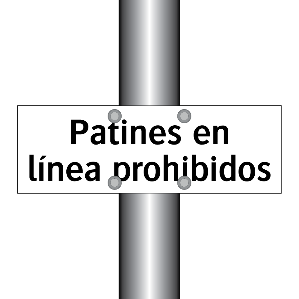 Patines en línea prohibidos
