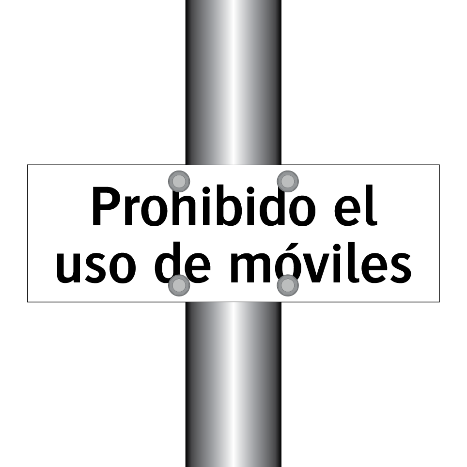 Prohibido el uso de móviles