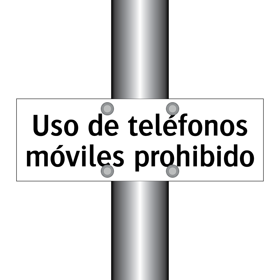 Uso de teléfonos móviles prohibido