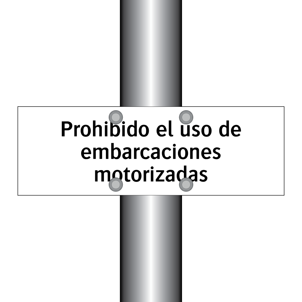 Prohibido el uso de embarcaciones motorizadas