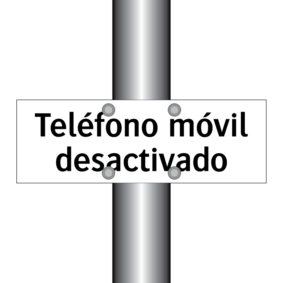 Teléfono móvil desactivado