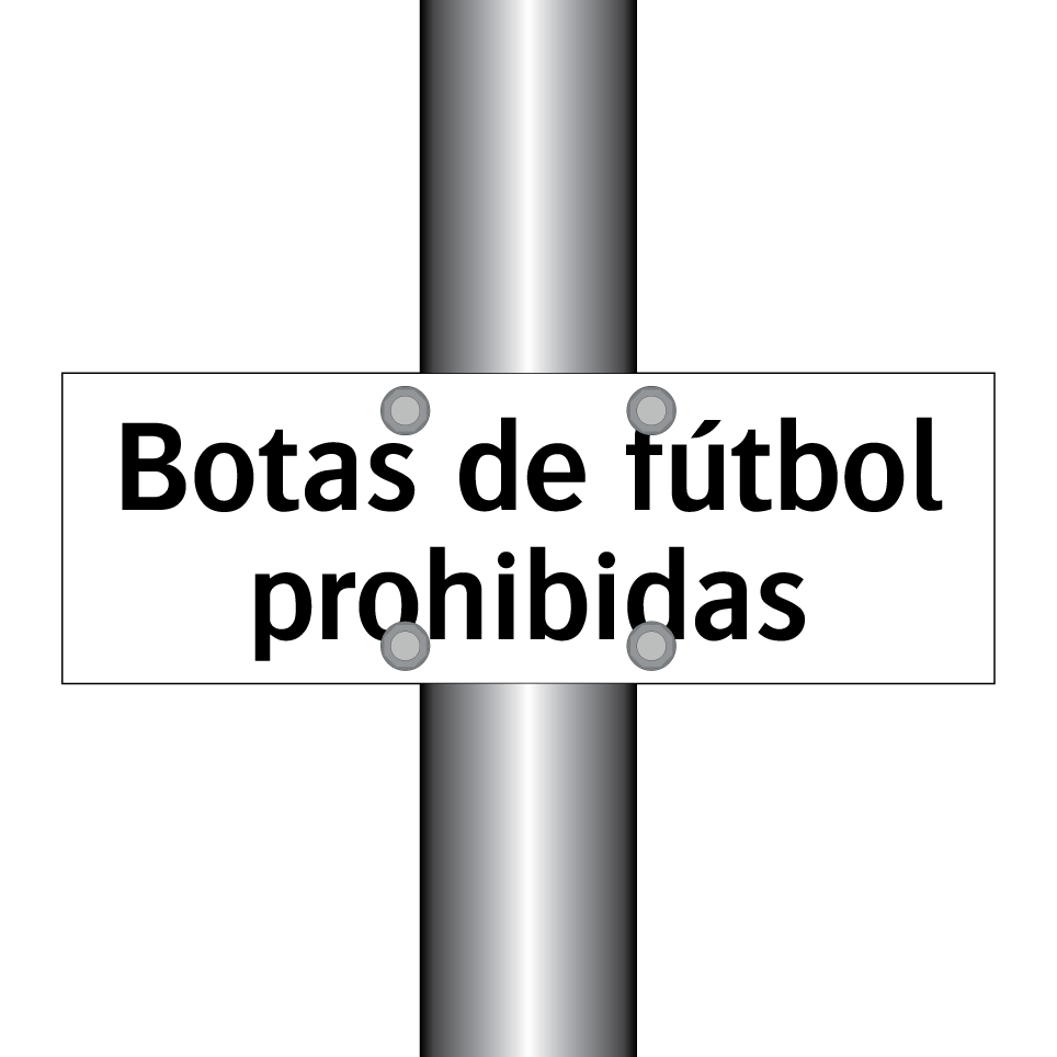 Botas de fútbol prohibidas