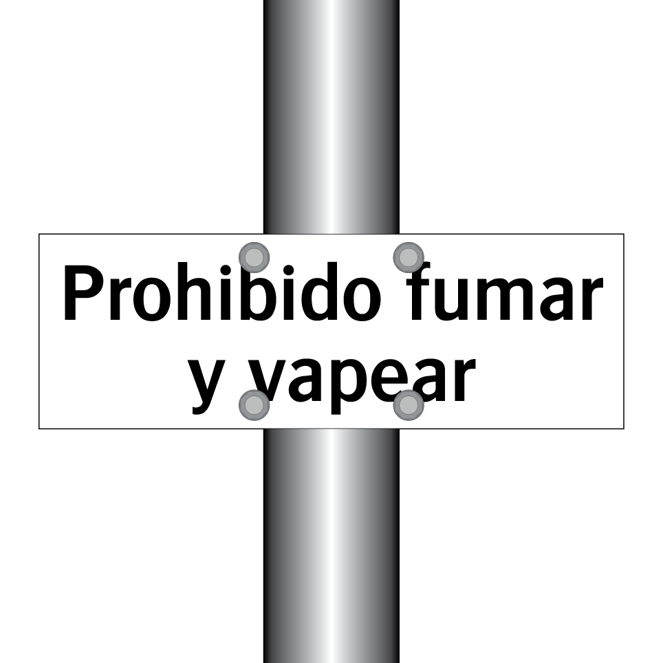 Prohibido fumar y vapear