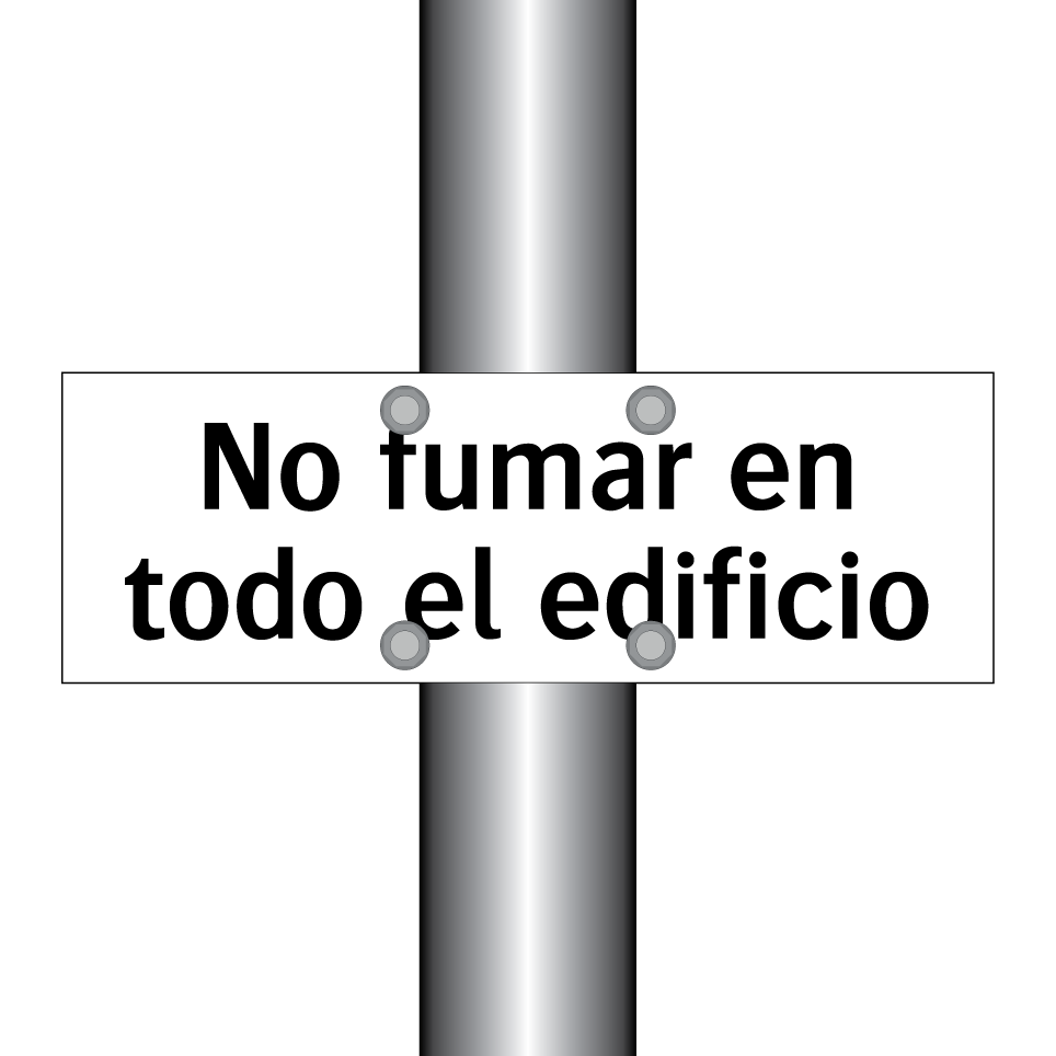 No fumar en todo el edificio